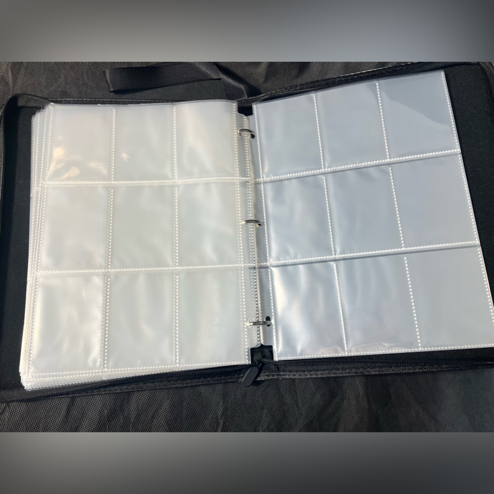 Baseball Themed Binder for cards - Picture 4 of 10